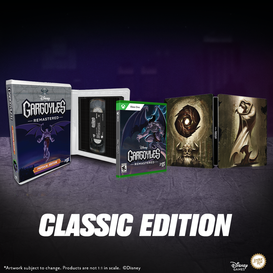Xbox Gargoyles Remastered Classic Edition - Limited Run #12 - Retro Gaming Collectible for Xbox Series X|S & Xbox One - Perfect for Gaming Nights & Collector's Display