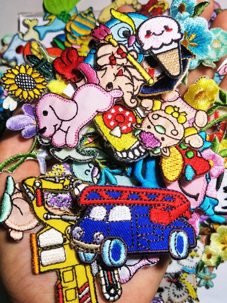 Cute Rat Hamster Iron-On Patch Set for Hats, Backpacks & Clothing