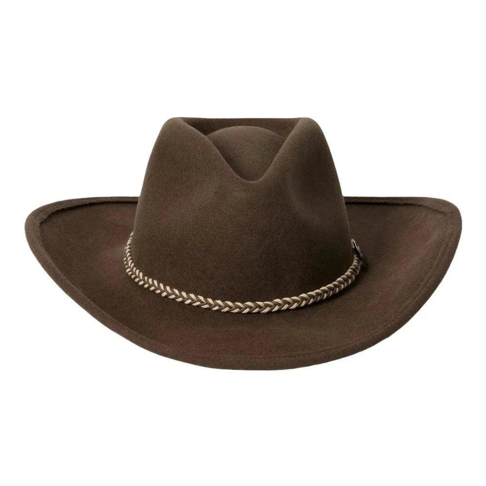Stetson Rawhide 3X Buffalo Crushable Soft Wool Felt Cowboy Hat for Men - Western Style, Durable & Comfortable - Perfect for Rodeo, Outdoor Adventures & Country Music Festivals