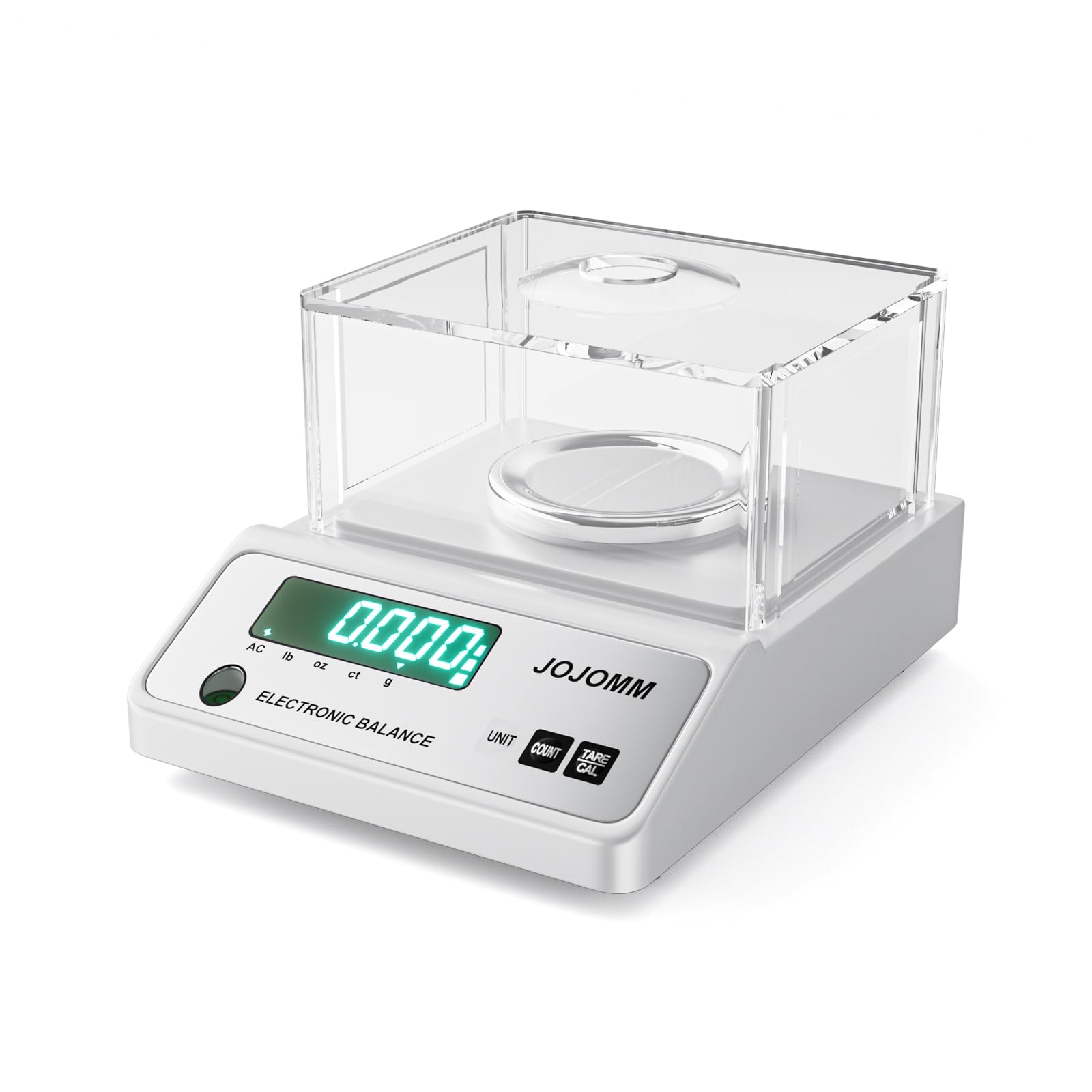 500g x 0.001g High Precision Digital Analytical Balance - Laboratory Electronic Scale with 0.001g Accuracy for Jewelry, Science, Kitchen & Industrial Use | Perfect for Gold Weighing, Chemical Measurements and Cooking Ingredients