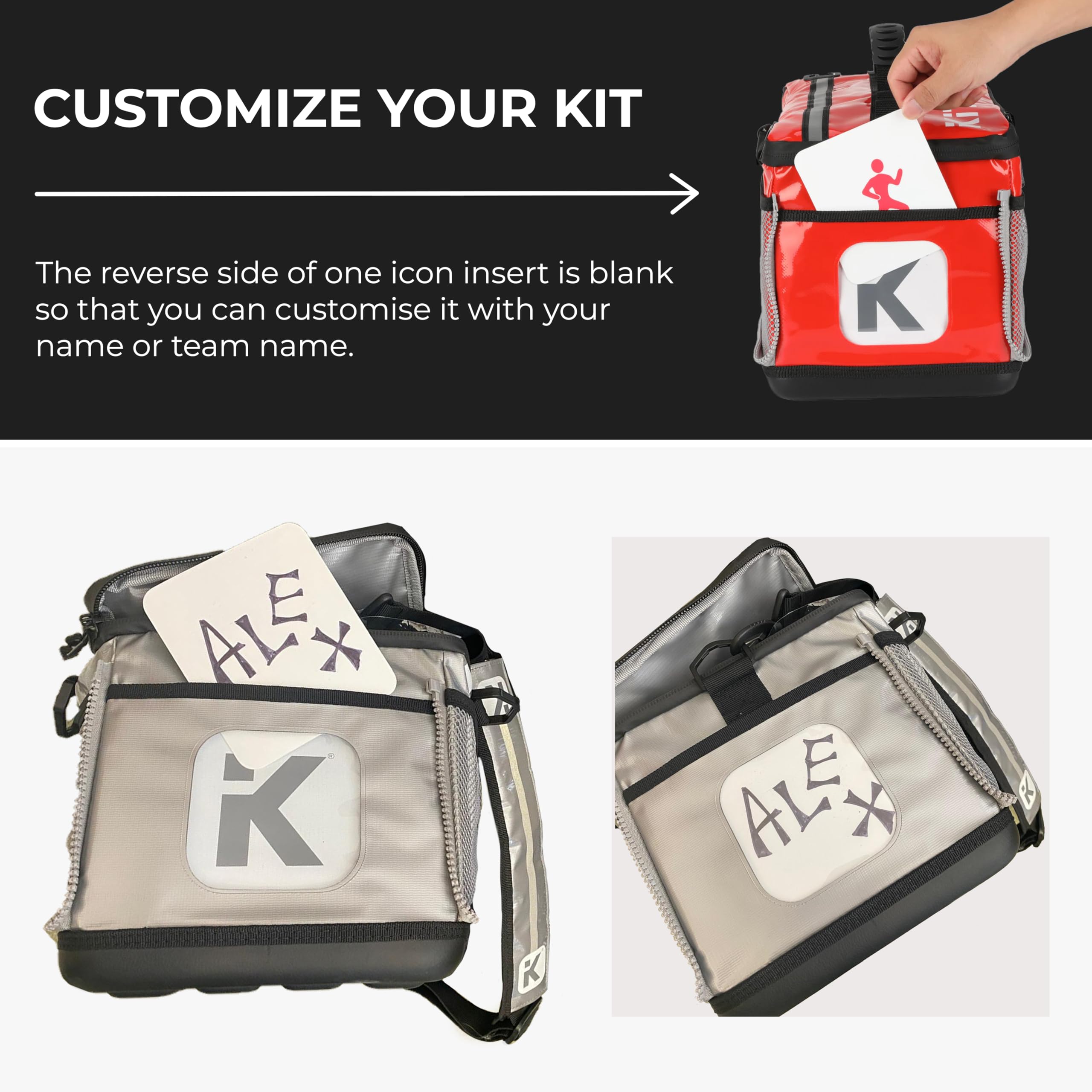 **KITBRIX Waterproof Gym Bag & Duffel Bag - Heavy Duty Travel Bag for Sports, Camping & Triathlon - Ideal for Wet & Muddy Gear - Perfect Swim Bag, Soccer Bag, Wrestling Bag & Outdoor Adventures**