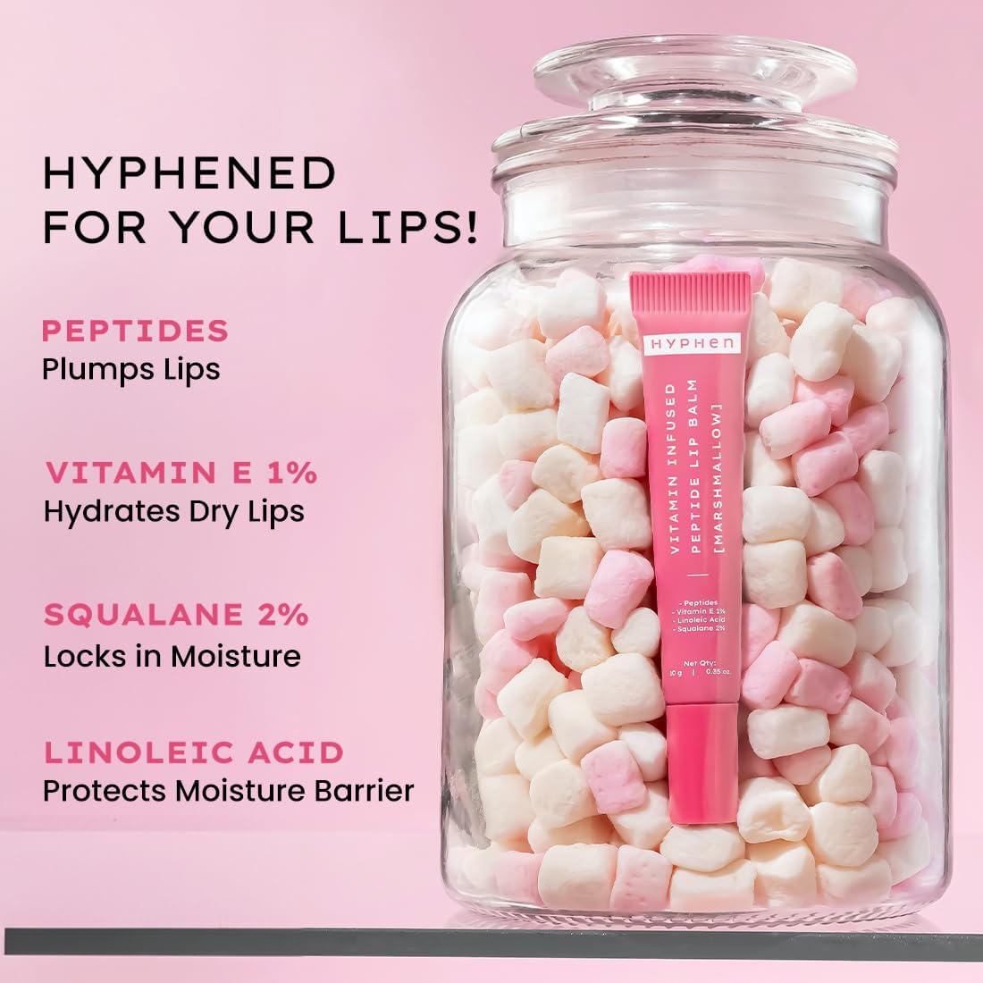 Hyphen Hydrating & Glossy Lip Balm Gift Set for Women - 3 Pack Tinted Winter Lip Care Kit (10g Each) | Perfect for Daily Moisturizing, Gifting & Cold Weather Protection