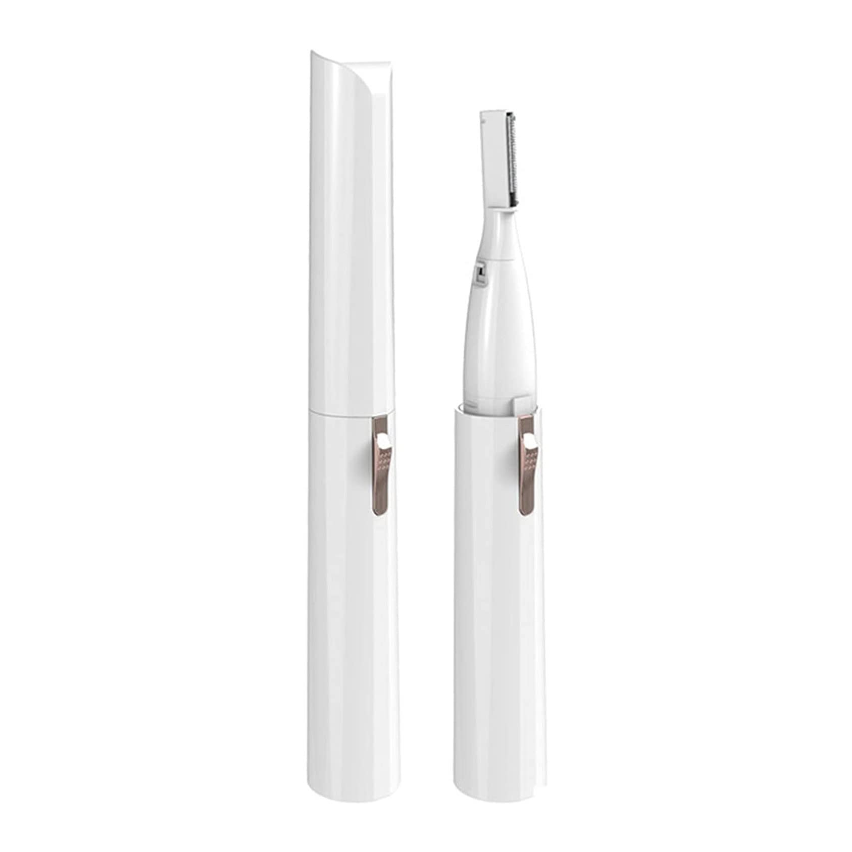 RenminRoad Electric Eyebrow Trimmer - Painless Facial Hair Remover & Mini Razor for Women | Portable Epilator for Eyebrows, Upper Lip, Chin | Perfect for Travel & Daily Grooming