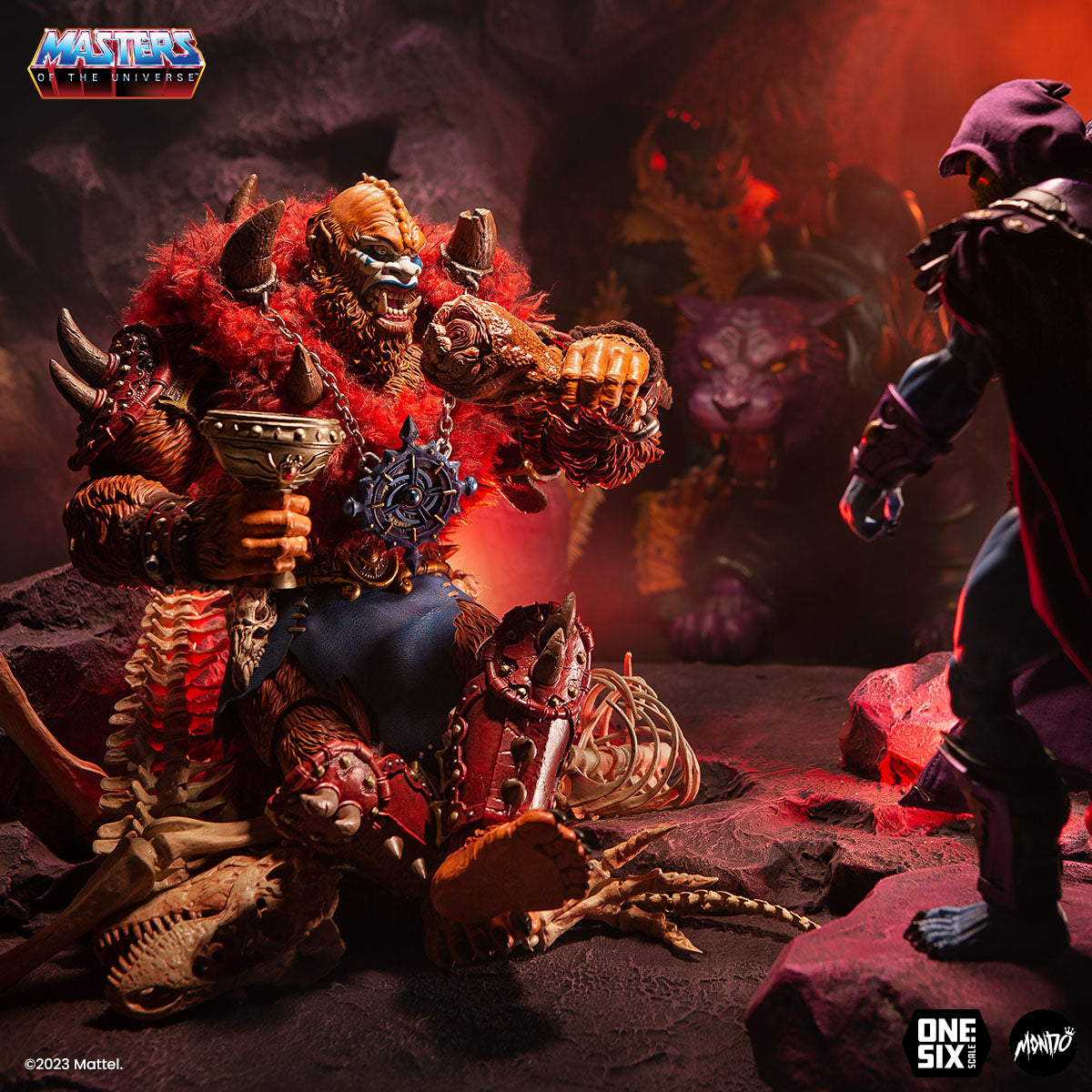Masters of the Universe Beast Man 1/6 Scale Collectible Action Figure - Timed Limited Edition - Perfect for Display, Gifts, and He-Man Fans Collection