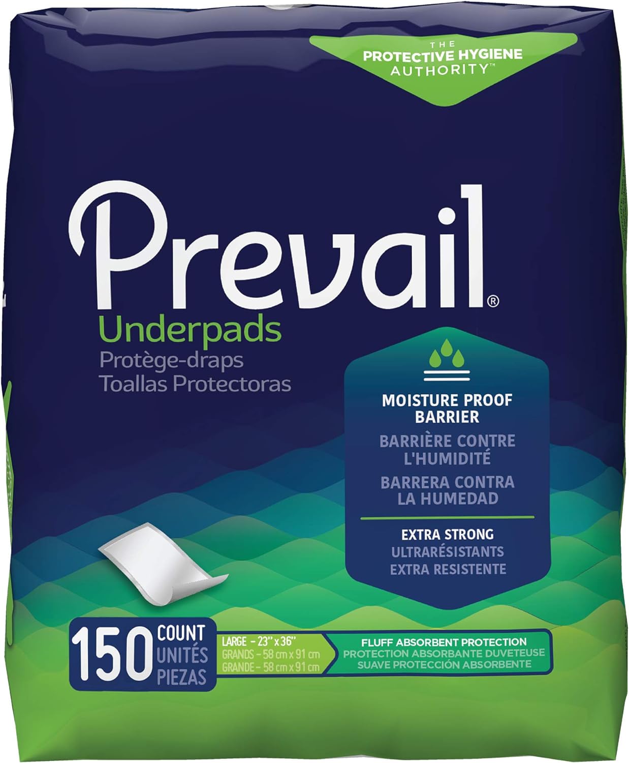 Prevail Fluff Underpads - Large 25