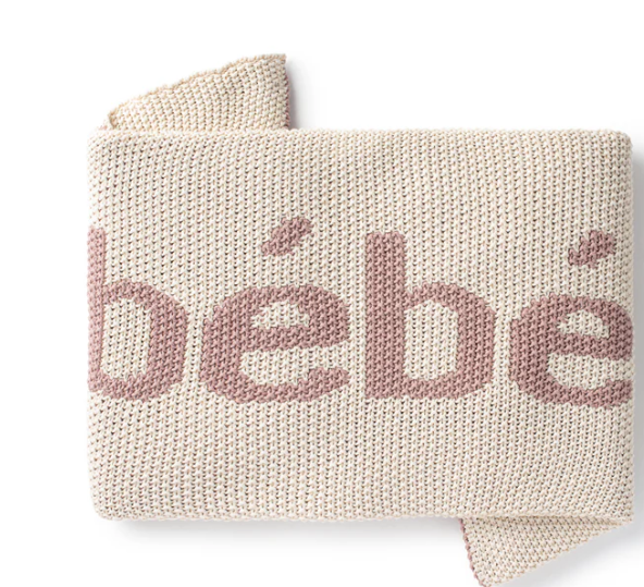 DOMANI BEBE Soft Knit Baby Blanket - Ultra Cozy & Breathable for Newborns & Toddlers (One Size) - Perfect for Nursery, Swaddling, Stroller & Travel