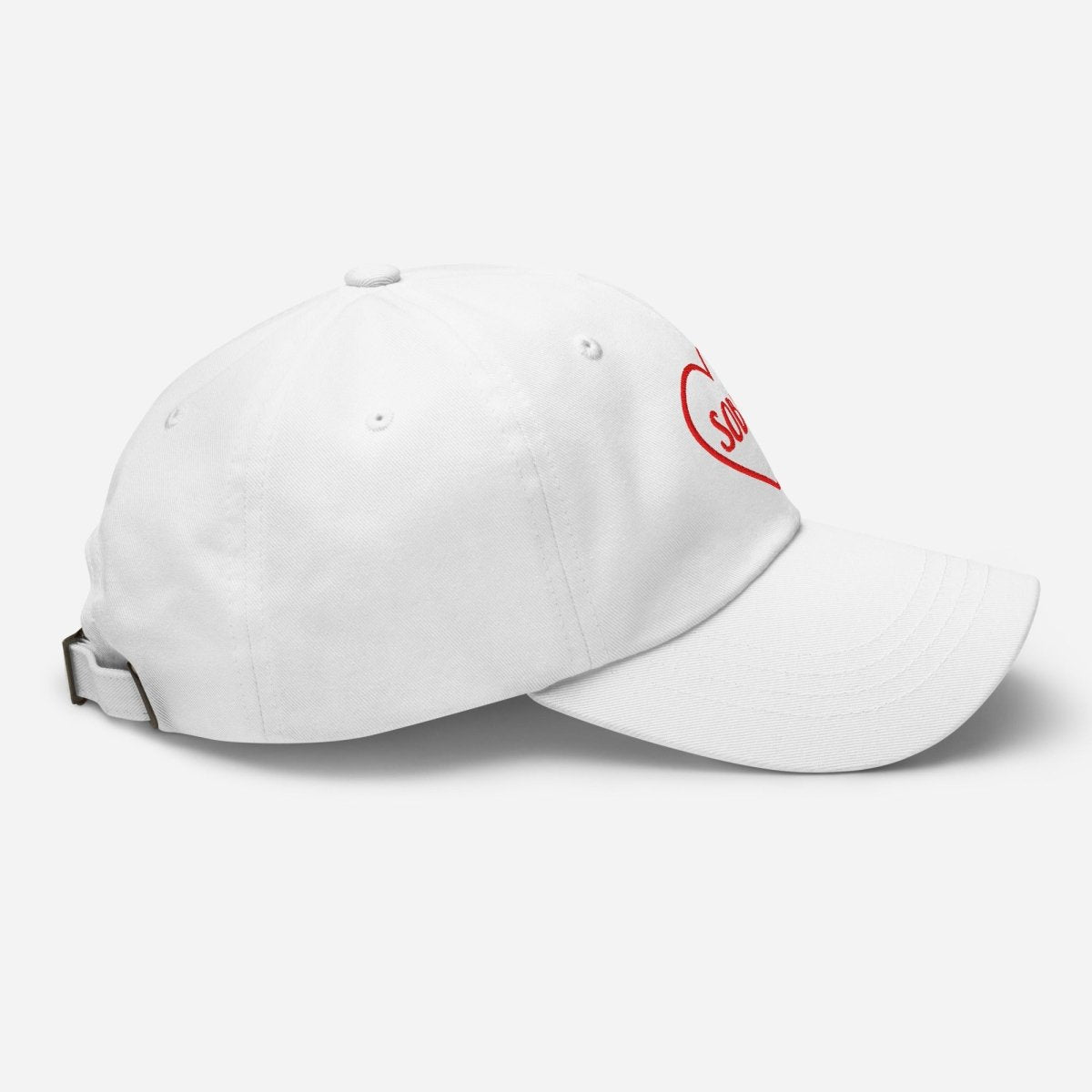 Sober in a Heart Embroidered Dad Hat - Stylish Baseball Cap for Men & Women - Perfect for Casual Wear, Outdoor Activities, and Recovery Support