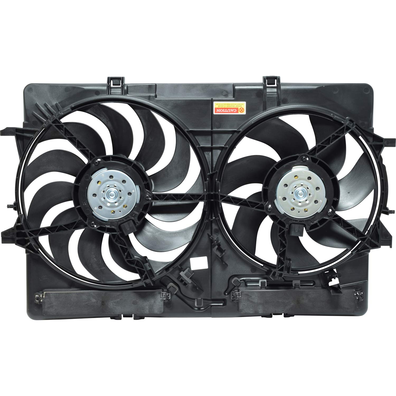 FA 50542C Dual Radiator and Condenser Fan Assembly - High Performance Cooling System for Cars, Trucks & SUVs - Perfect for Engine Overheating Prevention & AC System Maintenance
