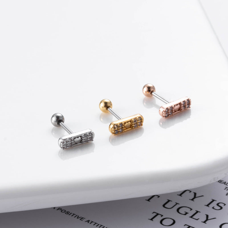20G Cartilage Surgical Steel Earrings - Minimalist Ball Back Stud Earrings for Women | Hypoallergenic, Comfortable Everyday Wear | Perfect for Work, Date Night & Special Occasions