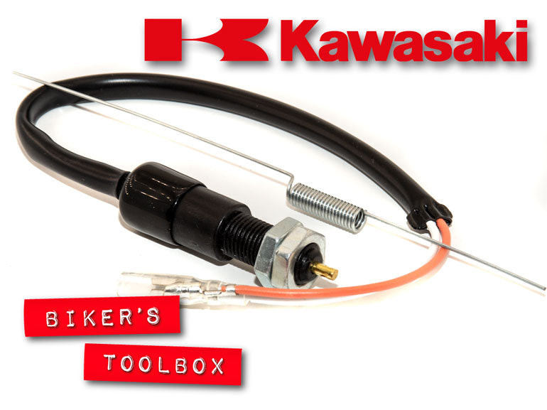 Kawasaki Rear Brake Light Switch - OEM Replacement Part for Motorcycles - Perfect for Night Riding & Safety Upgrades