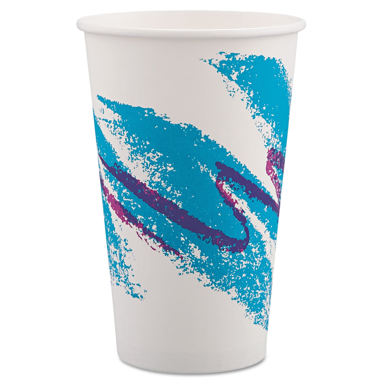 Jazz 16 oz. Disposable Hot Paper Cups - 1000 Pack | Bulk Coffee Cups for Office, Restaurants & Catering | Eco-Friendly Takeout Cups for Hot Beverages