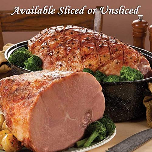 Burgers' Smokehouse Traditional Cooked Country Ham - Spiral Sliced or Unsliced (10-11.5 lbs) | Perfect for Holiday Dinners, Family Gatherings & Gourmet Sandwiches