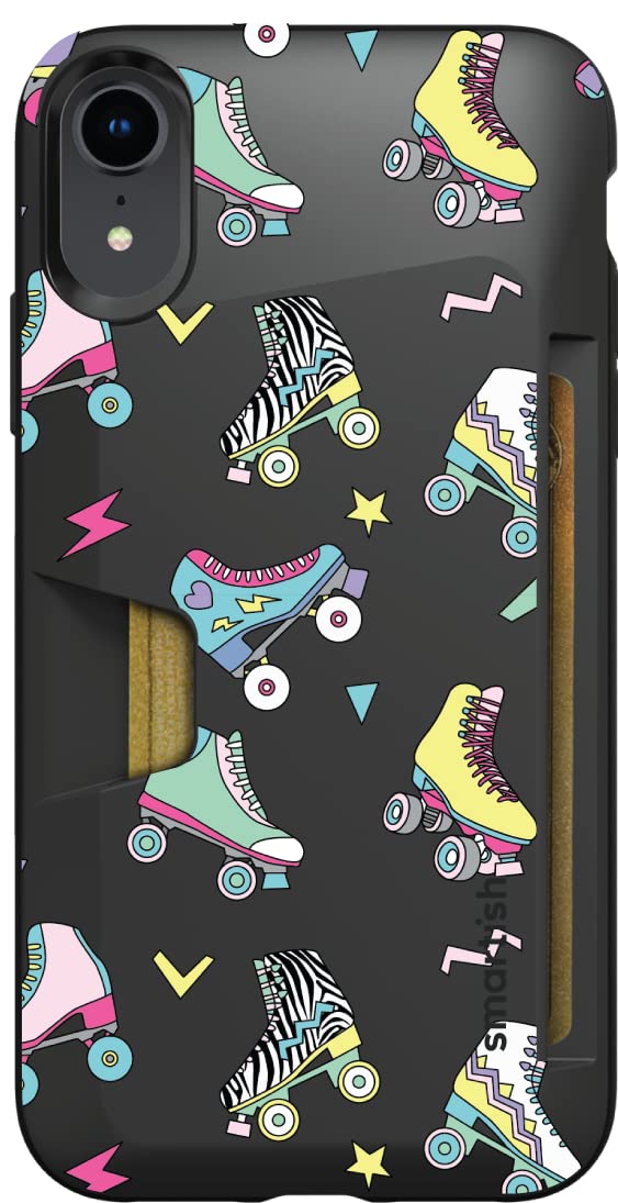 Smartish Anarchy on Eight Wheels iPhone XR Wallet Case - Slim Protective Credit Card Holder for iPhone XR | Perfect for Travel, Work & Everyday Use