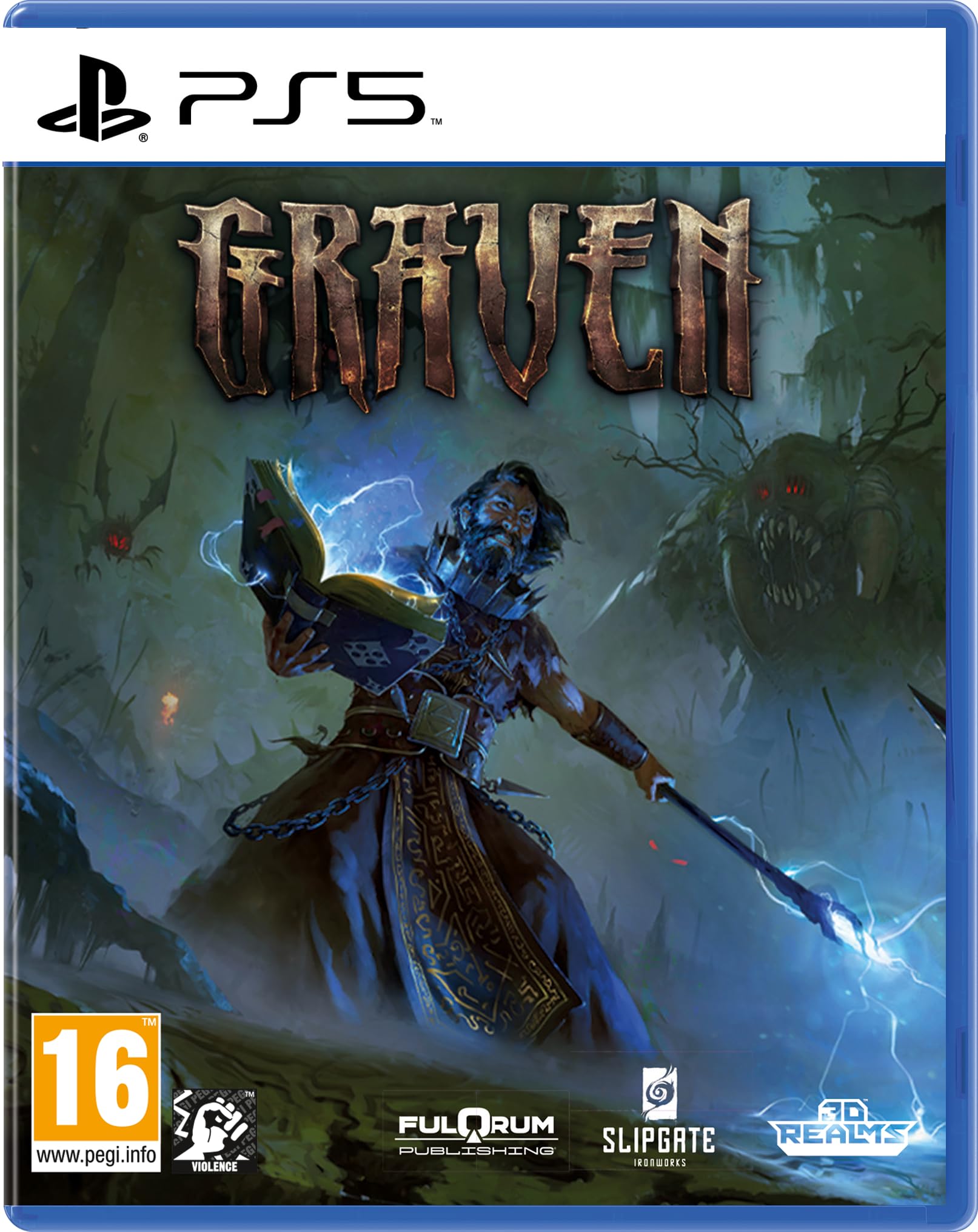 Graven PS5 Game - Action-Adventure Horror FPS for PlayStation 5 | Explore Dark Fantasy Worlds & Solve Mysteries | Perfect for Horror Fans & Action Gamers