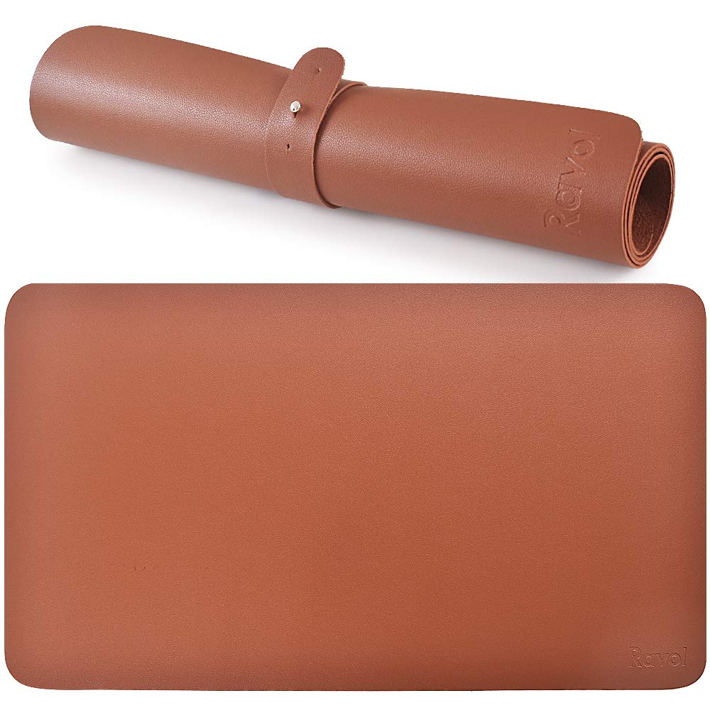 Premium PU Leather Mouse Pad - Large 23.6