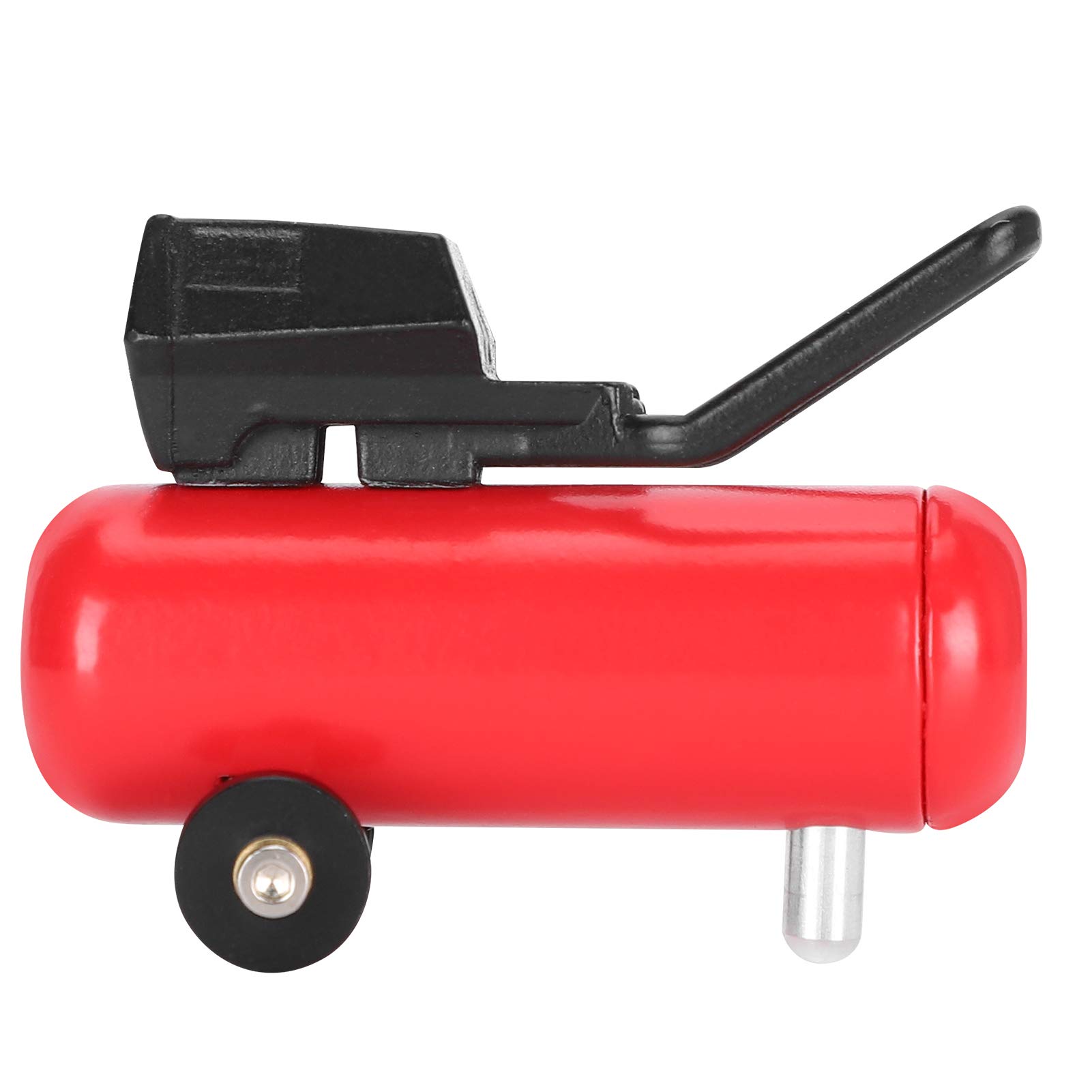 Dilwe RC Simulation Air Pump for TRX4 90046 D90 CC01 1/10 Scale Remote Control Cars - DIY Decoration Accessory (Red) | Perfect for RC Car Customization & Off-Road Simulation Scenes