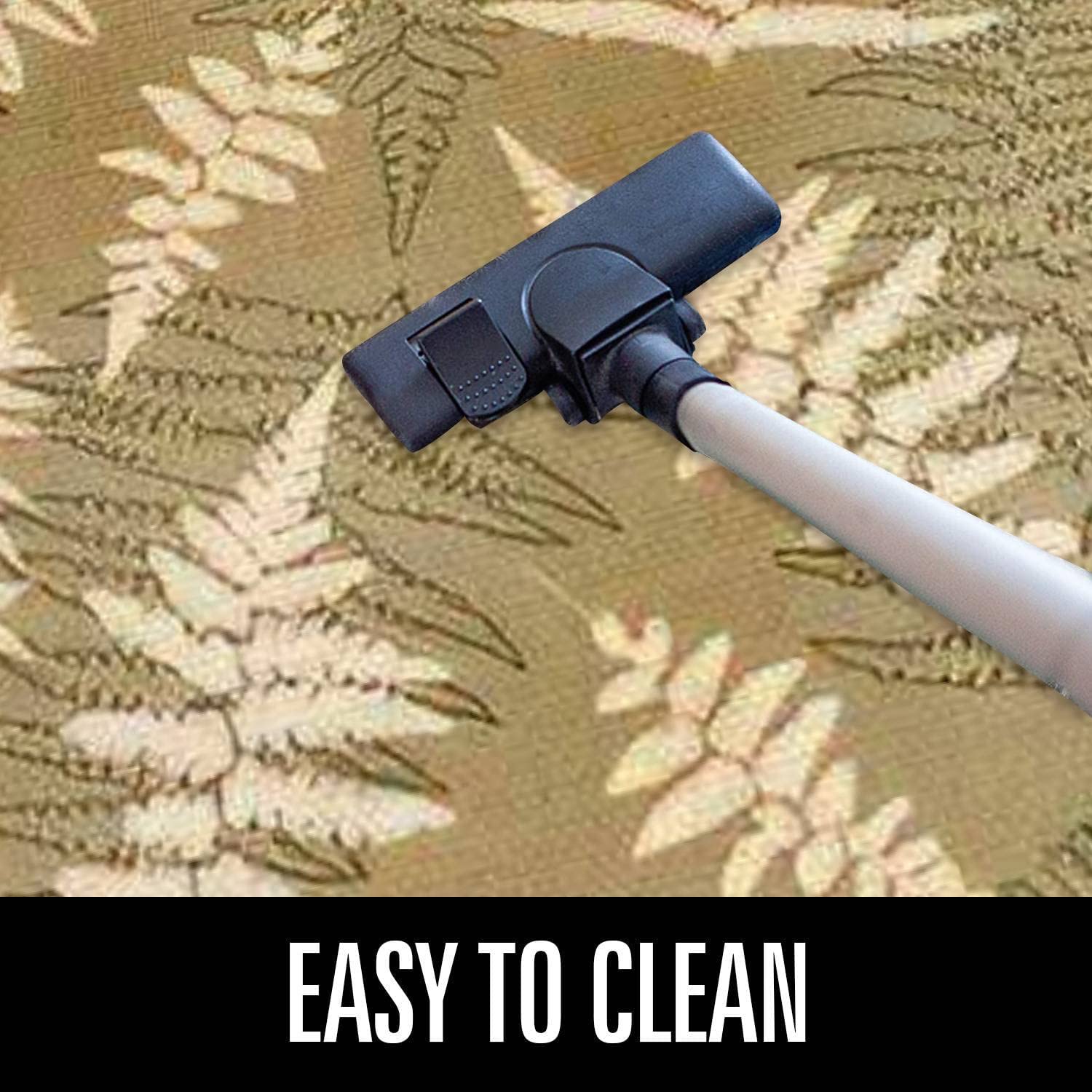 Modern Abstract Fern Leaf Area Rug - Non-Slip Soft Indoor/Outdoor Carpet with Seamless Bracken Silhouette Design for Living Room, Bedroom, Kids Room - Perfect for Home Decor, Yoga Space, and Cozy Reading Nooks