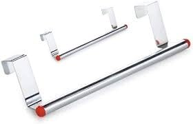 Trendmad 9 Inch Stainless Steel Towel Bar - Chrome Finish Bathroom Towel Rack for Hand & Bath Towels (Pack of 2) | Modern Towel Holder for Bathroom, Kitchen & Laundry Room Organization