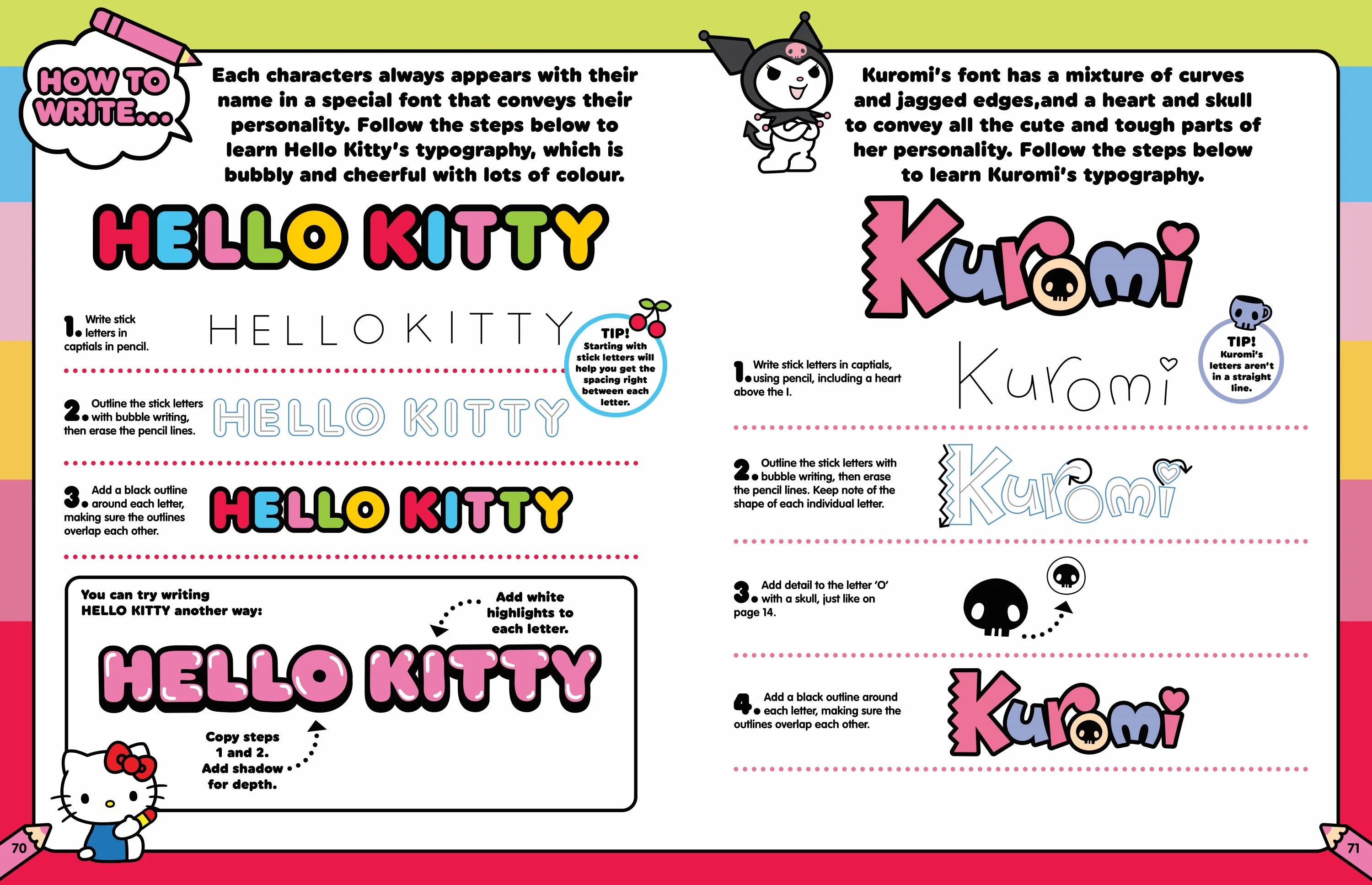 How to Draw Hello Kitty and Friends - Step by Step Drawing Guide for Beginners | Perfect for Kids, Art Lovers & DIY Gifts