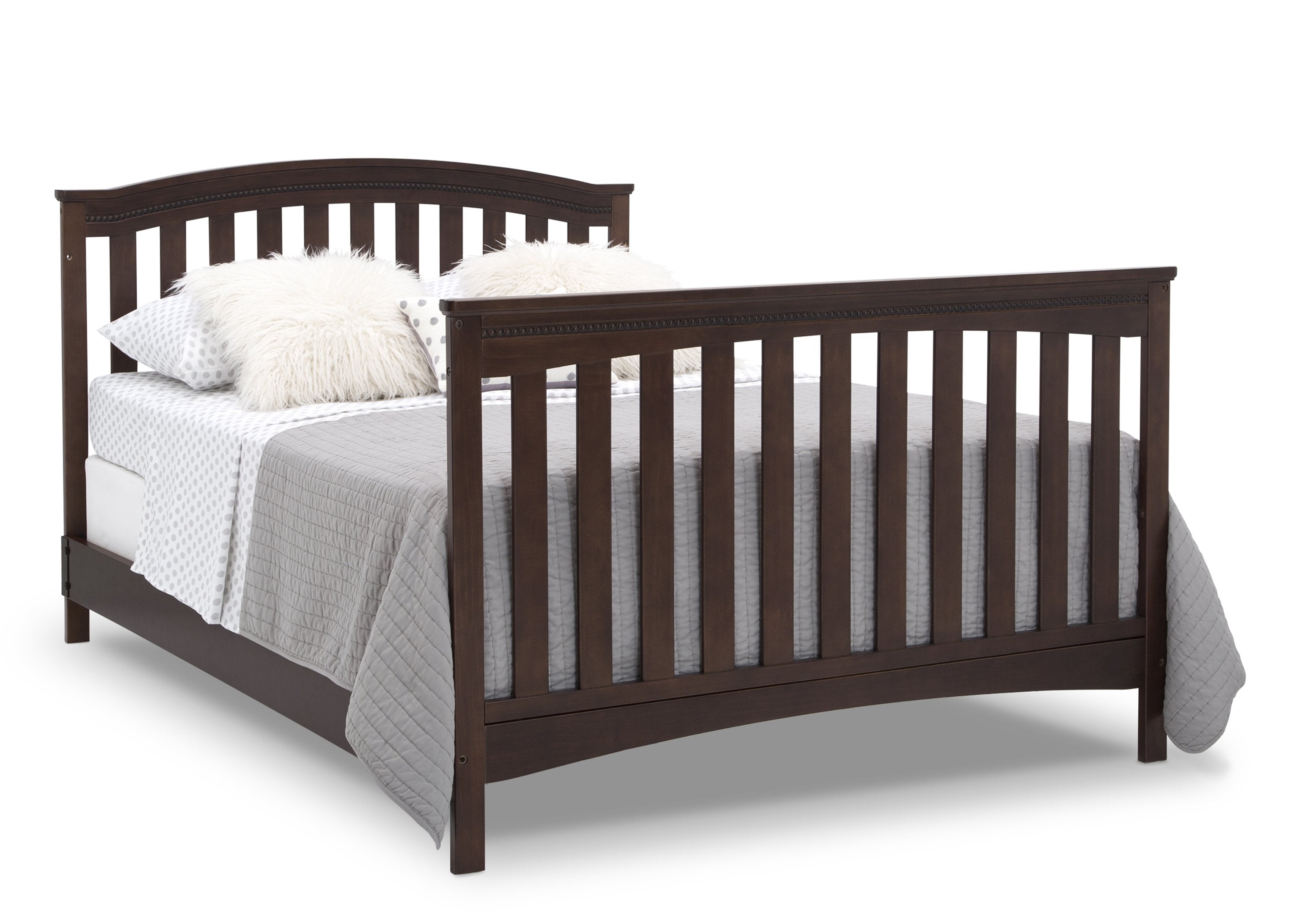Waverly 6-in-1 Convertible Baby Crib - Toddler Bed, Daybed & Full-Size Bed - Safe Nursery Furniture for Newborns to Teens - Perfect for Baby Rooms & Kids Bedrooms