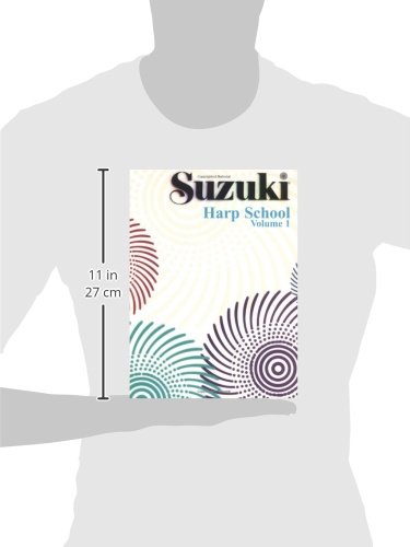 Suzuki Harp School Vol 1 - Beginner Harp Method Book for Classical Music Training | Perfect for Students, Teachers & Home Practice