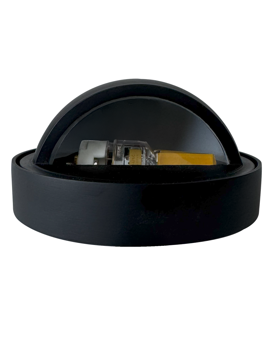 STB09 12V LED Round Deck Light - Waterproof Surface Mount Landscape Lighting for Patio, Garden, Pathway & Outdoor Steps