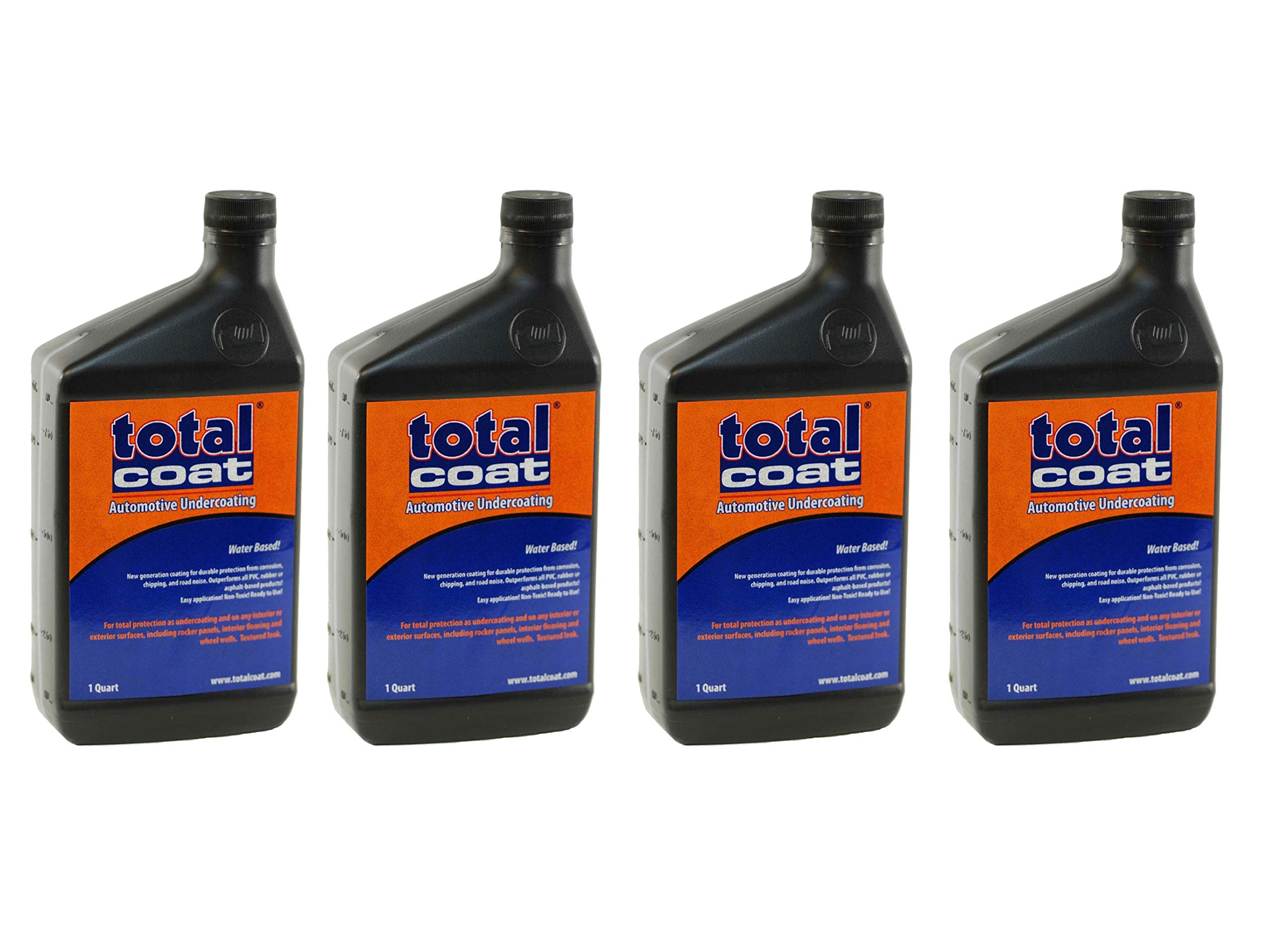Total Coat Vehicle Undercoating Spray - Water-Based Rust Protection for Cars & Trucks | Solvent-Free Underbody Coating | Ideal for Winter Salt Protection & Off-Road Use