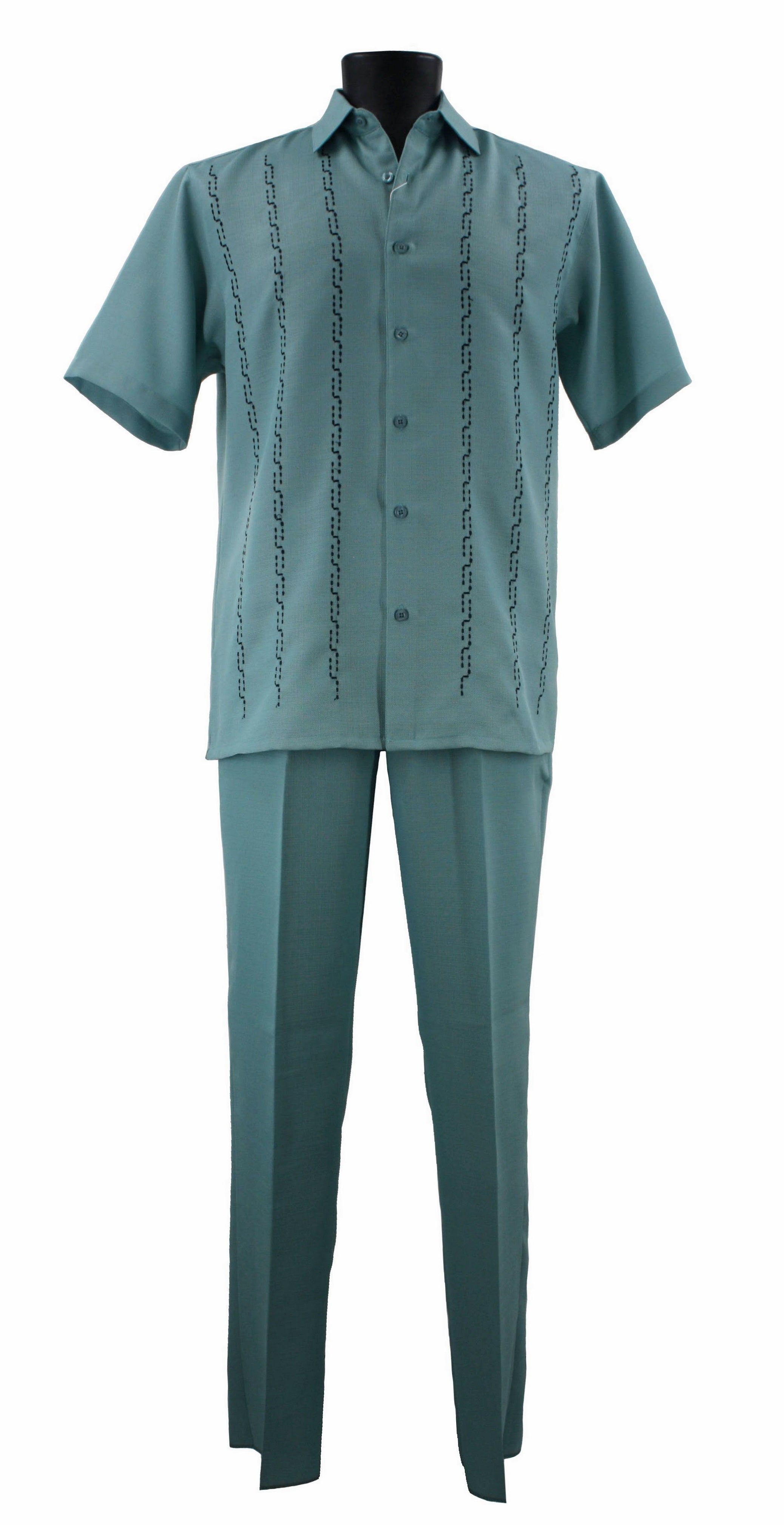 Bassiri Light Teal 2-Piece Set A139 - Stylish Matching Outfit for Women | Perfect for Casual Wear, Date Nights & Summer Vacations
