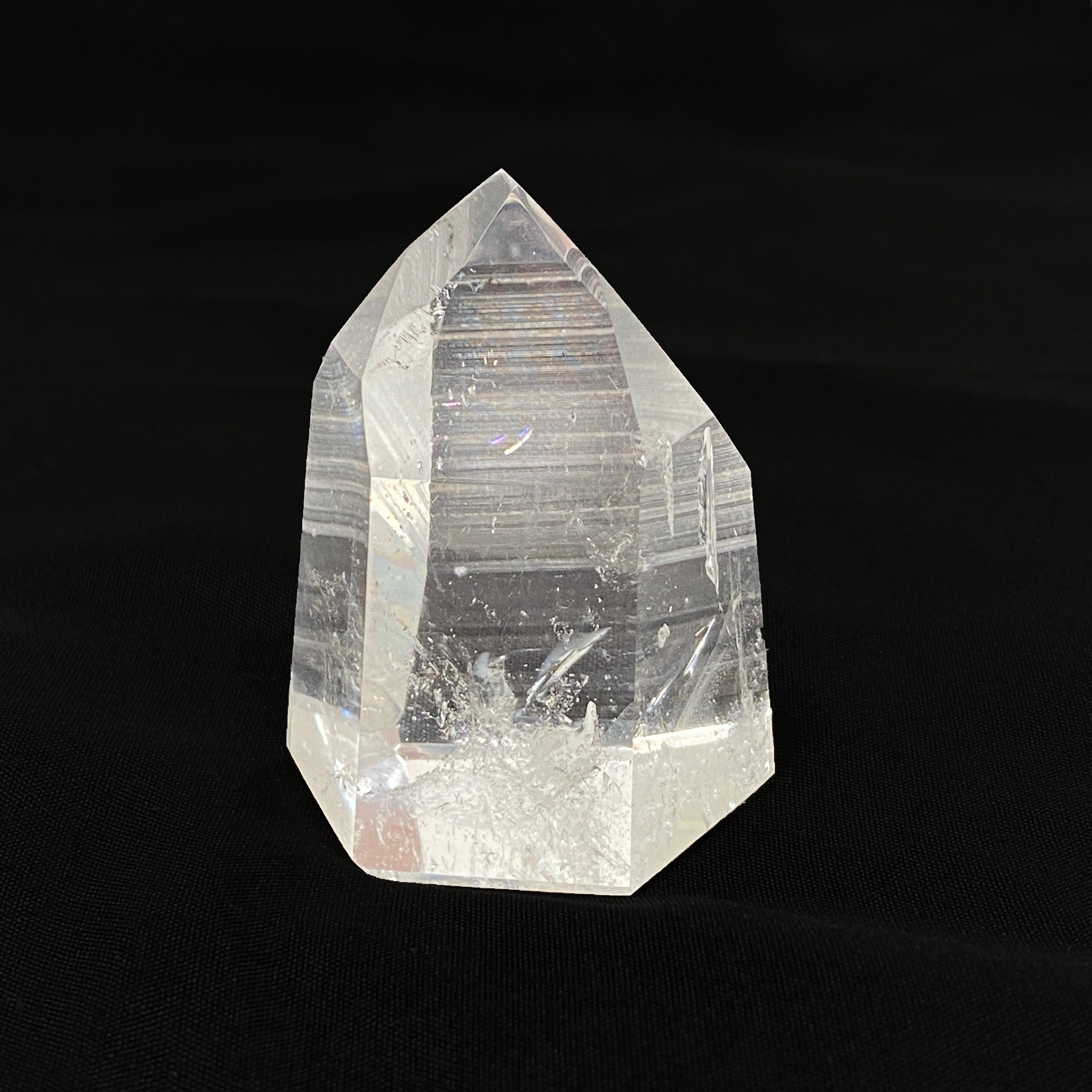 Lemurian Seed Crystal Polished Point - 118g 57x43mm LSQ 22 - Healing Stone for Meditation, Energy Work & Spiritual Growth