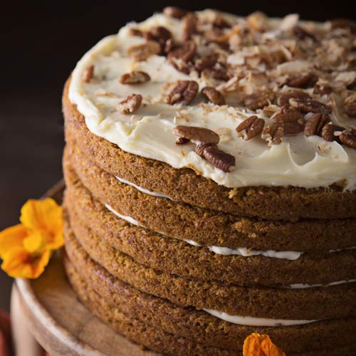 Sweet Street Big Iced Carrot Cake - Fresh Baked Dessert (1 Count) | Perfect for Birthday Parties, Office Treats & Holiday Celebrations