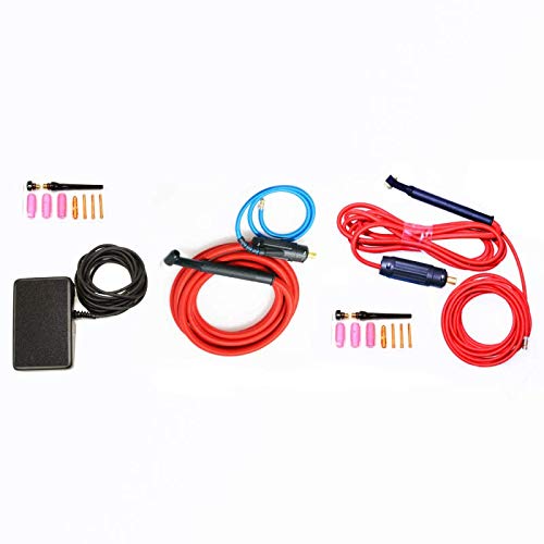 NOVA Tig Welding Accessory Kit - Compatible with Everlast PowerTIG 210EXT Welder | Complete Torch, Collets, Cups & Parts Set for TIG Welding Projects