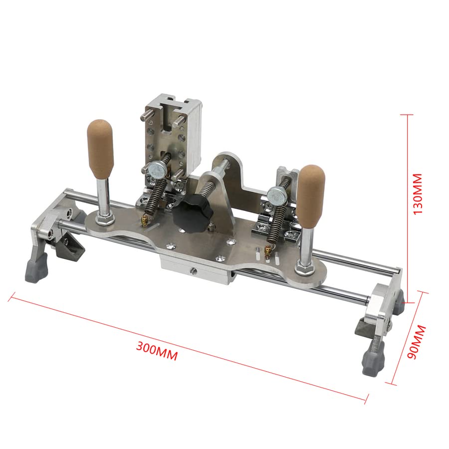 Belt Grinder Sharpening Jig - Precision Cutter Sharpener & Locator Clip for Belt Sanders - Perfect for Knife Making, Woodworking & Metalworking Tools