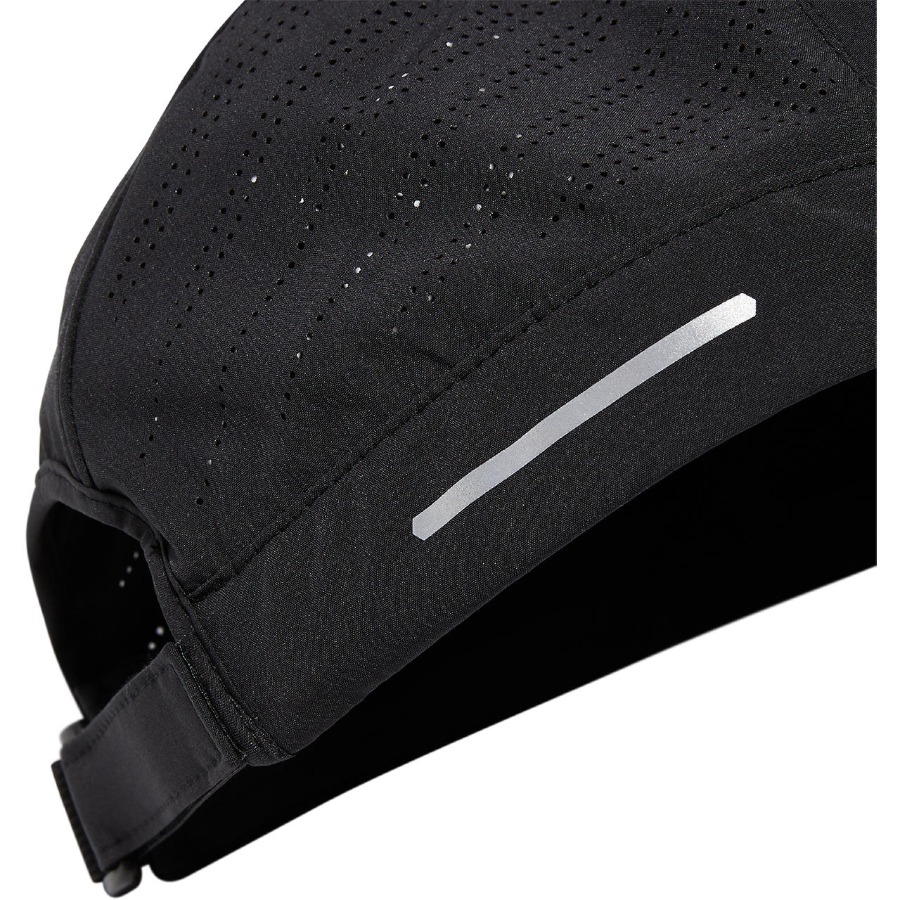ASICS Men's Woven Baseball Cap - Adjustable Black Sport Hat for Running, Golf & Outdoor Activities