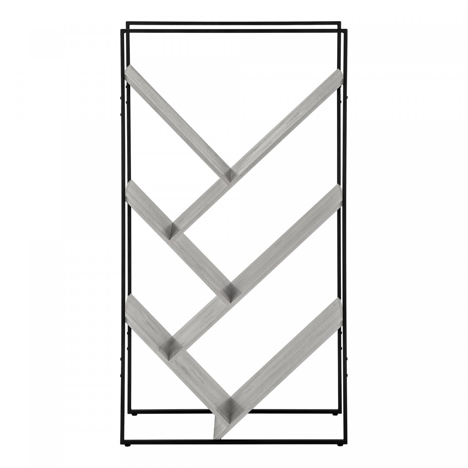 Modern Grey Sova Bookcase - Stylish Bookshelf for Living Room, Bedroom & Office Storage - Perfect for Organizing Books, Decor & Essentials