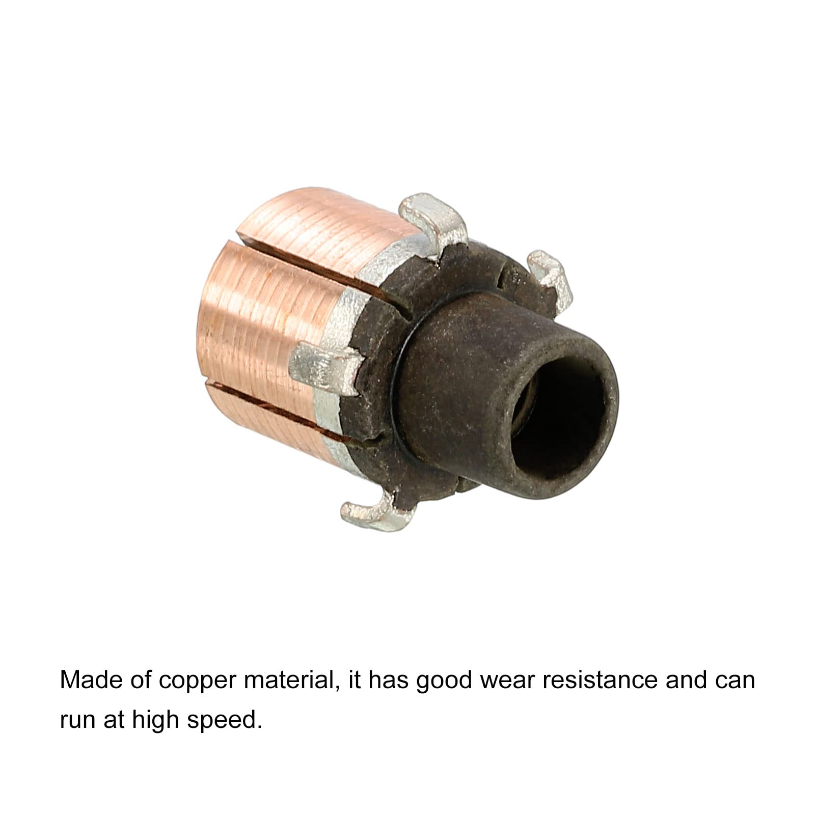 PATIKIL 5 Gear Teeth Electric Motor Commutator - 5mm ID 13mm OD Replacement Part for Motors | Perfect for DIY Repairs, Robotics Projects & Industrial Equipment Maintenance