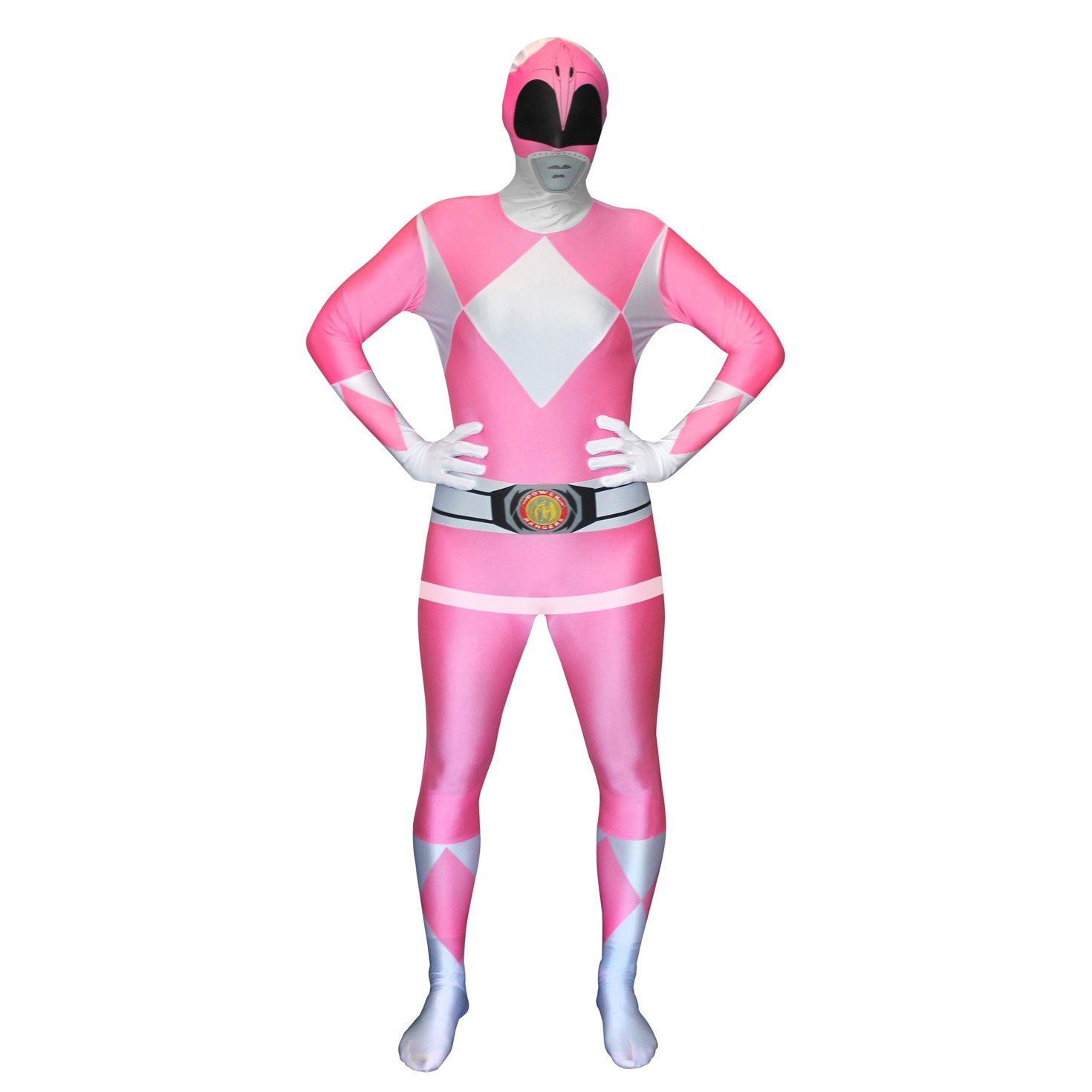Power Rangers Costume for Adults - Morphsuits Red Ranger Suit for Men & Women | Halloween Cosplay, Comic-Con, Themed Parties & Superhero Dress-Up