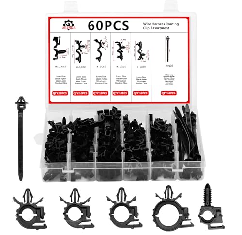 Automotive Car Wire Harness Routing Clip 60PCS