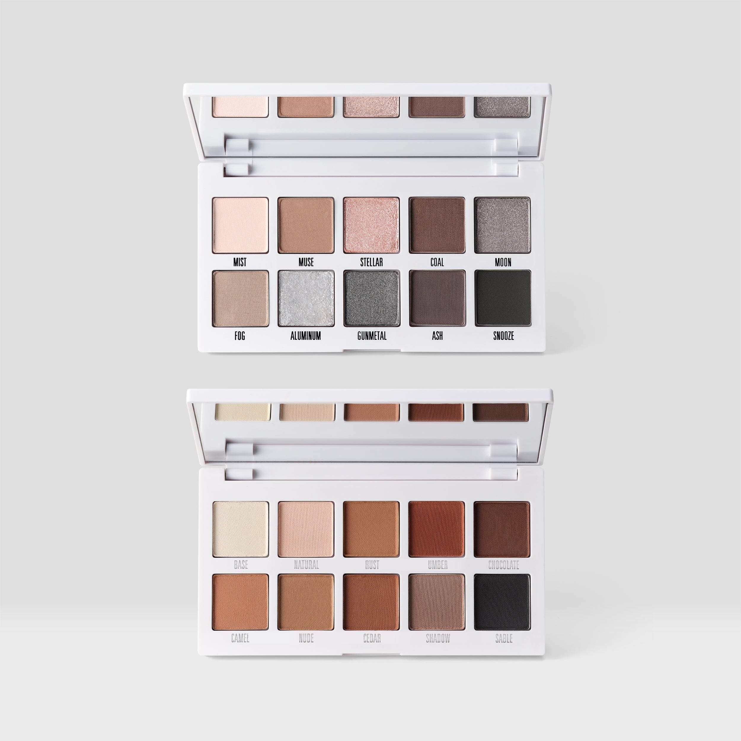 Smokey & Classic Matte Eyeshadow Palette Duo - Neutral & Bold Shades for Day to Night Makeup Looks | Perfect for Everyday Wear & Special Occasions