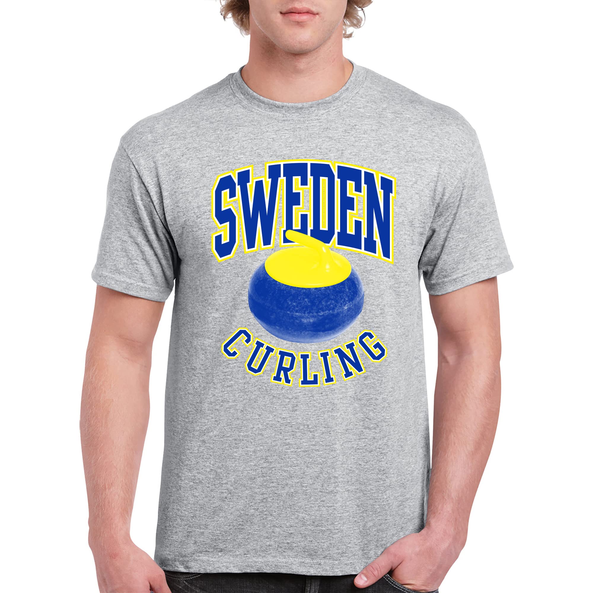 Curling Winter Sports Games T-Shirt | Funny Ice Hockey & Winter Olympics Fan Apparel | Perfect for Rinkside, Competitions & Casual Wear