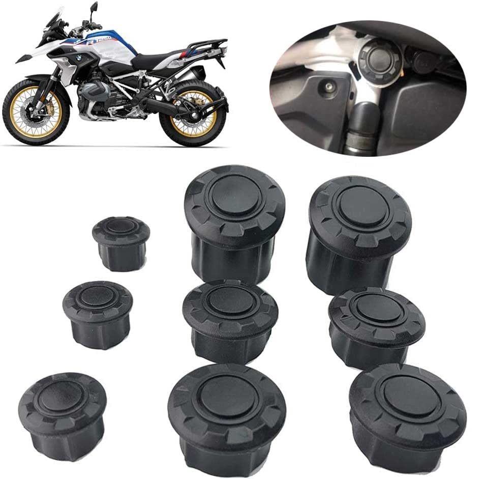 BMW R1250GS R1250GS Adventure 2019 Frame Cover Hole Cap Plug Set - Fairing Body Protection & Decorative Caps for Motorcycle Maintenance & Off-Road Riding
