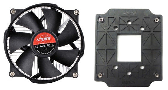 Spire SP544S0 PWM MINATO II CPU Cooler - High Performance Quiet Cooling for Gaming PC, Workstation & Home Office Desktops - Perfect for Overclocking & Heat Dissipation