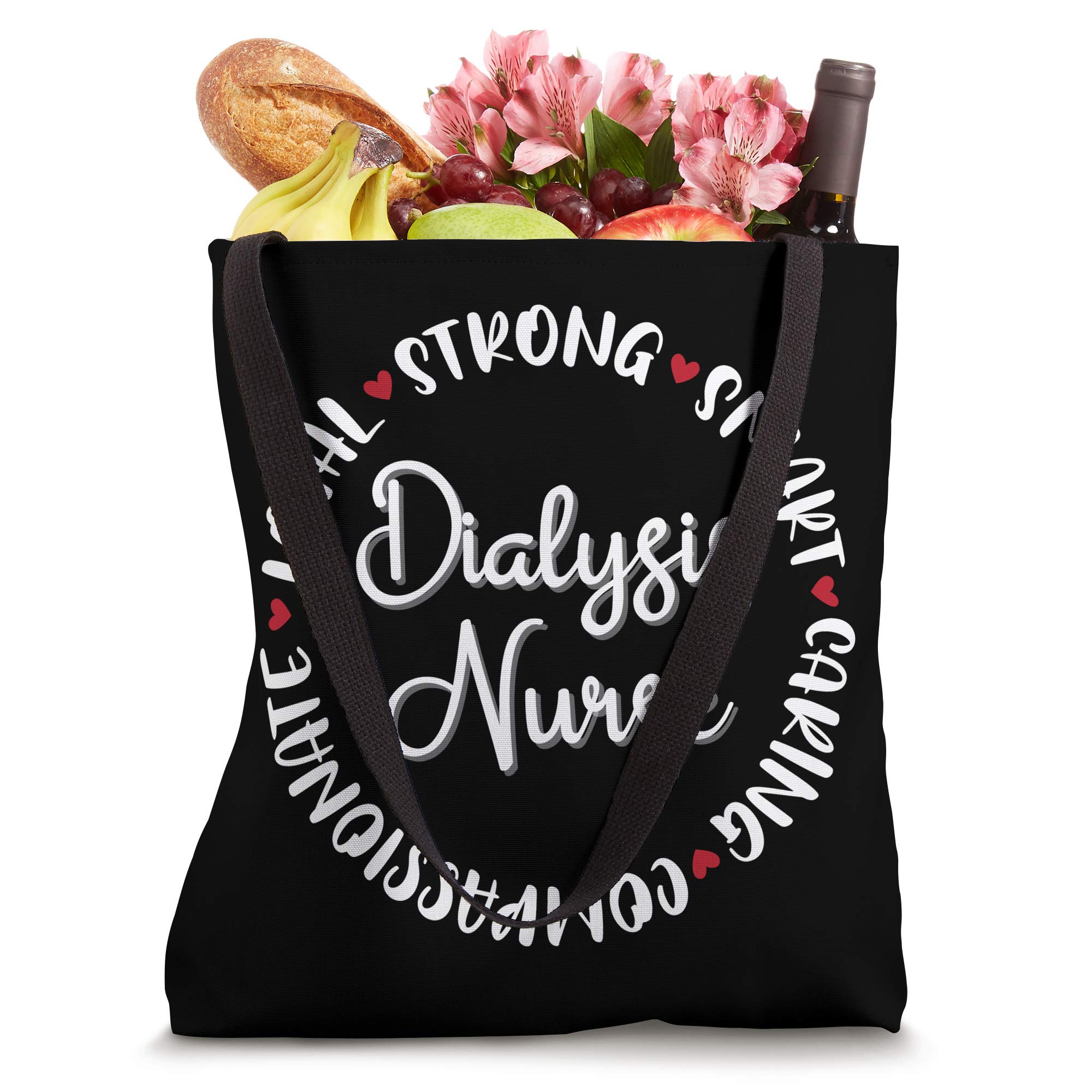 Dialysis Nurse Gift Ideas - Cute Nursing Graduation & Medical Appreciation Tote Bag for Nurses - Perfect for Work, School & Clinical Rotations