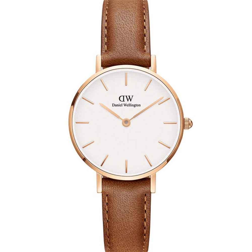 Daniel Wellington Petite Durham DW00100228 Women's Minimalist Watch - Elegant & Slim Design for Everyday Wear, Office, and Special Occasions
