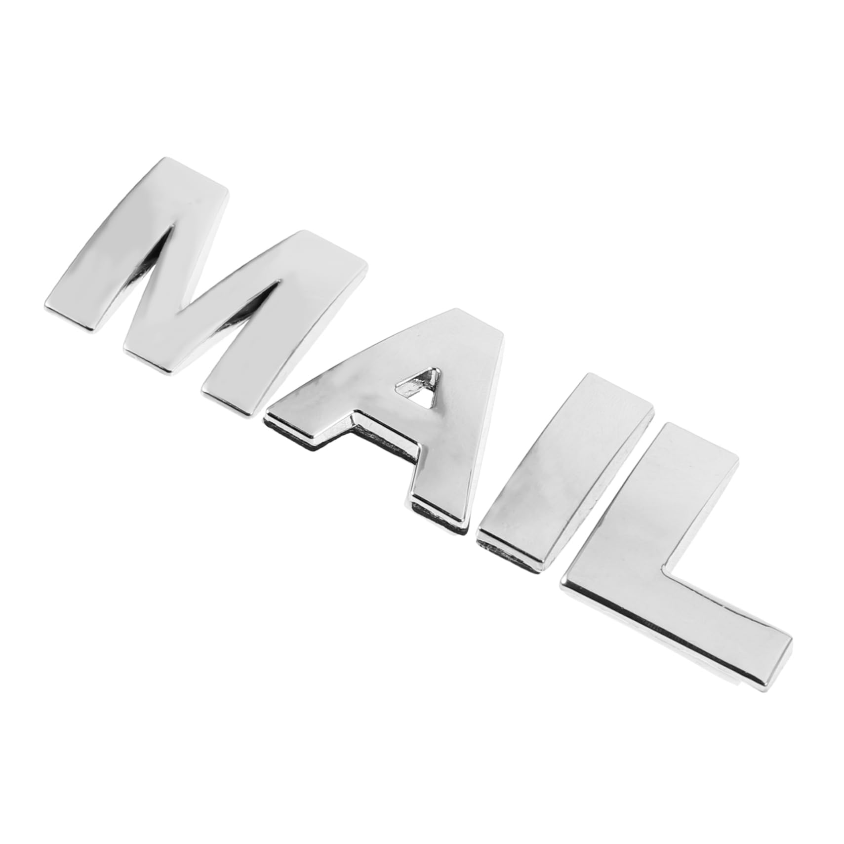 BESPORTBLE 3D Letters - 20 Pcs Mailbox Logo Emblems & Car Stickers - Waterproof Vinyl Letter Stickers for Mailbox, Vehicles, Windows - Perfect for Home Decor, Business Branding & Personalized Gifts