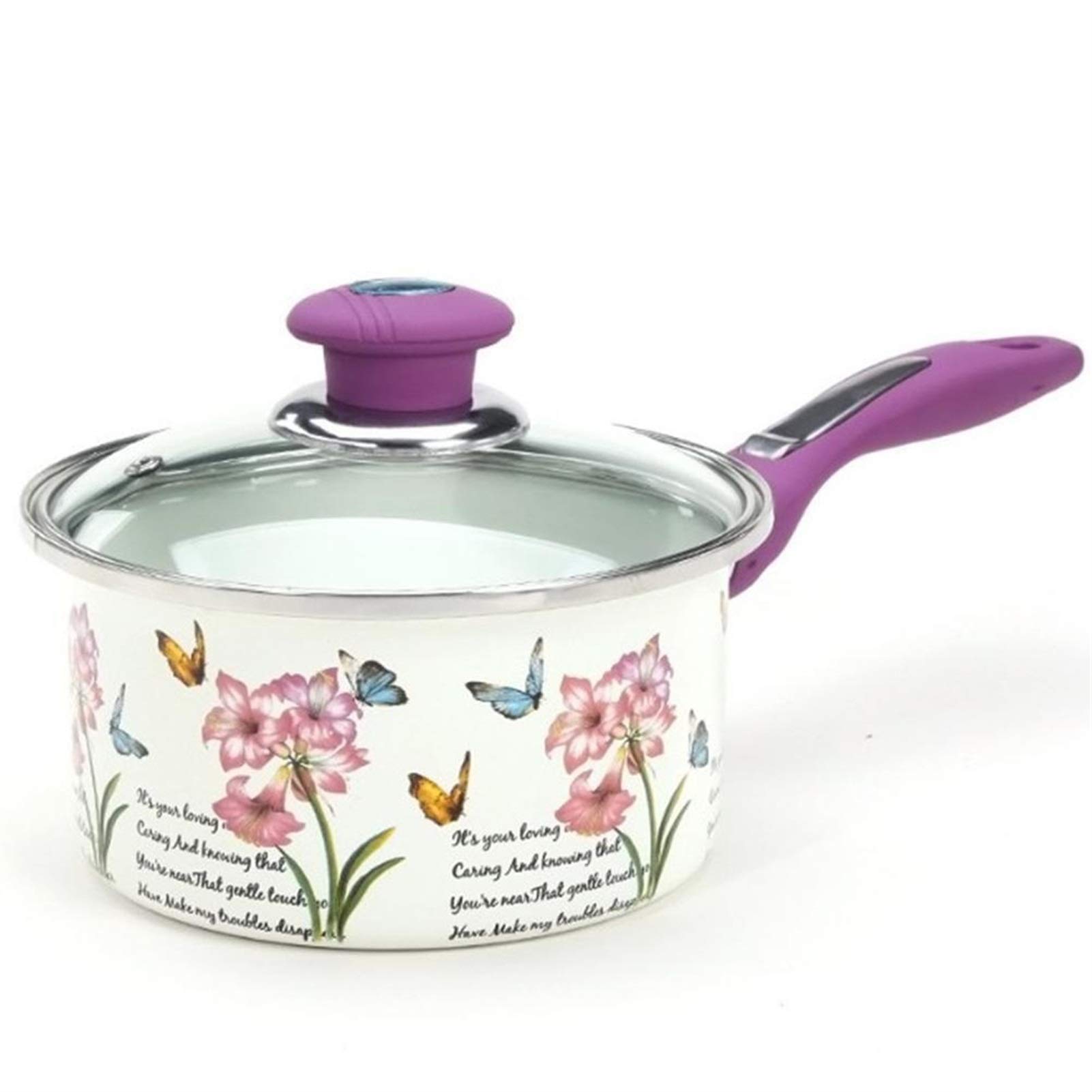 MIAOMSI 18CM Single Handle Milk Pot - Small Stainless Steel Soup Pot for Baby Cooking, Noodles & Food - Induction & Gas Stove Compatible - Perfect for Baby Meals, Soups & Small Portion Cooking