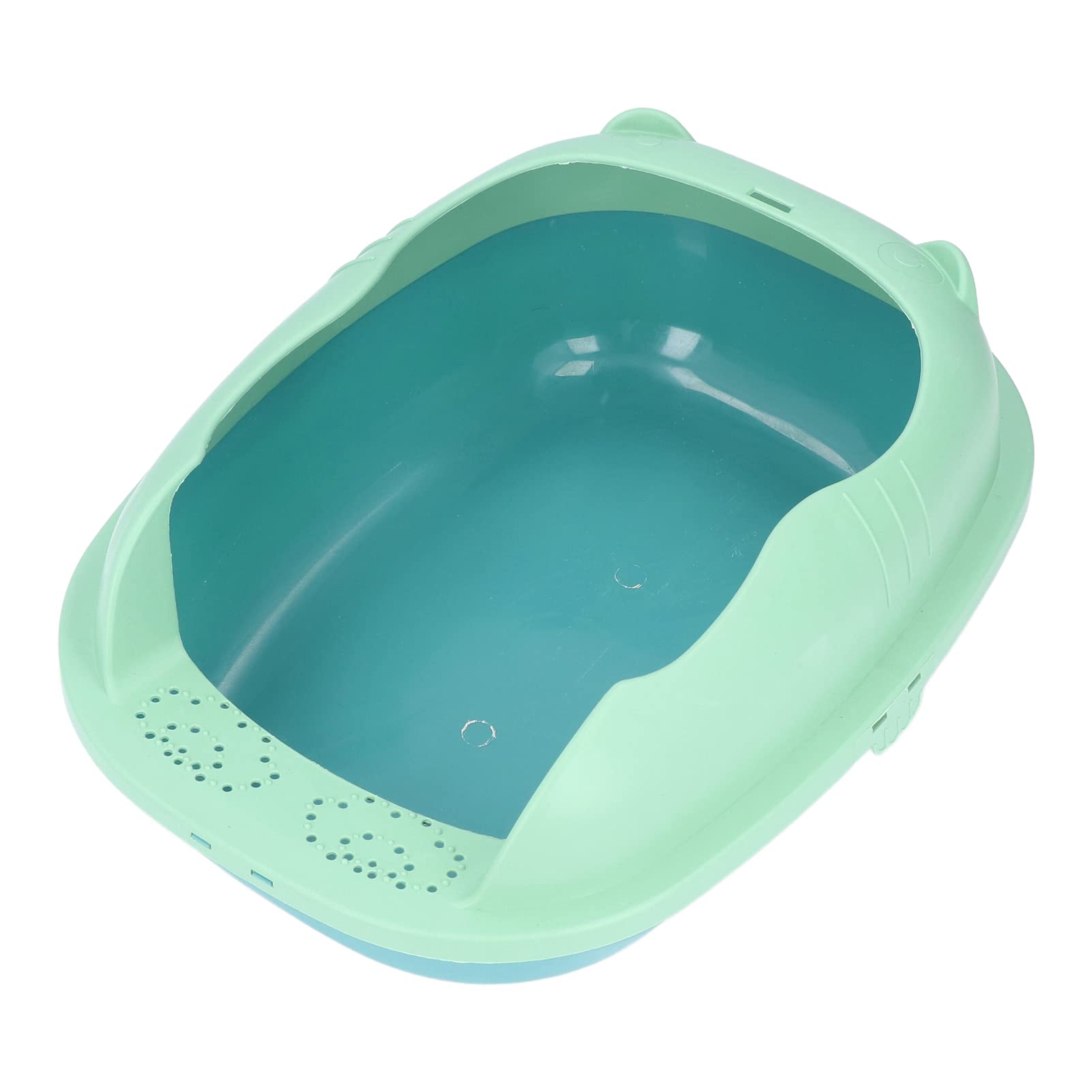 Zerodis Semi-Enclosed Cat Litter Box - Anti-Splash Design with Scoop for Easy Cleaning | Perfect for Cats, Dogs & Small Pets | Ideal for Apartments & Multi-Pet Homes