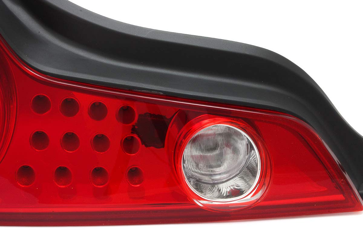 Infiniti G35 Coupe Tail Lights Lamps Set - Driver & Passenger Side (2003-2005) | Replacement for Broken or Foggy Lights | Perfect for Night Driving & Car Customization