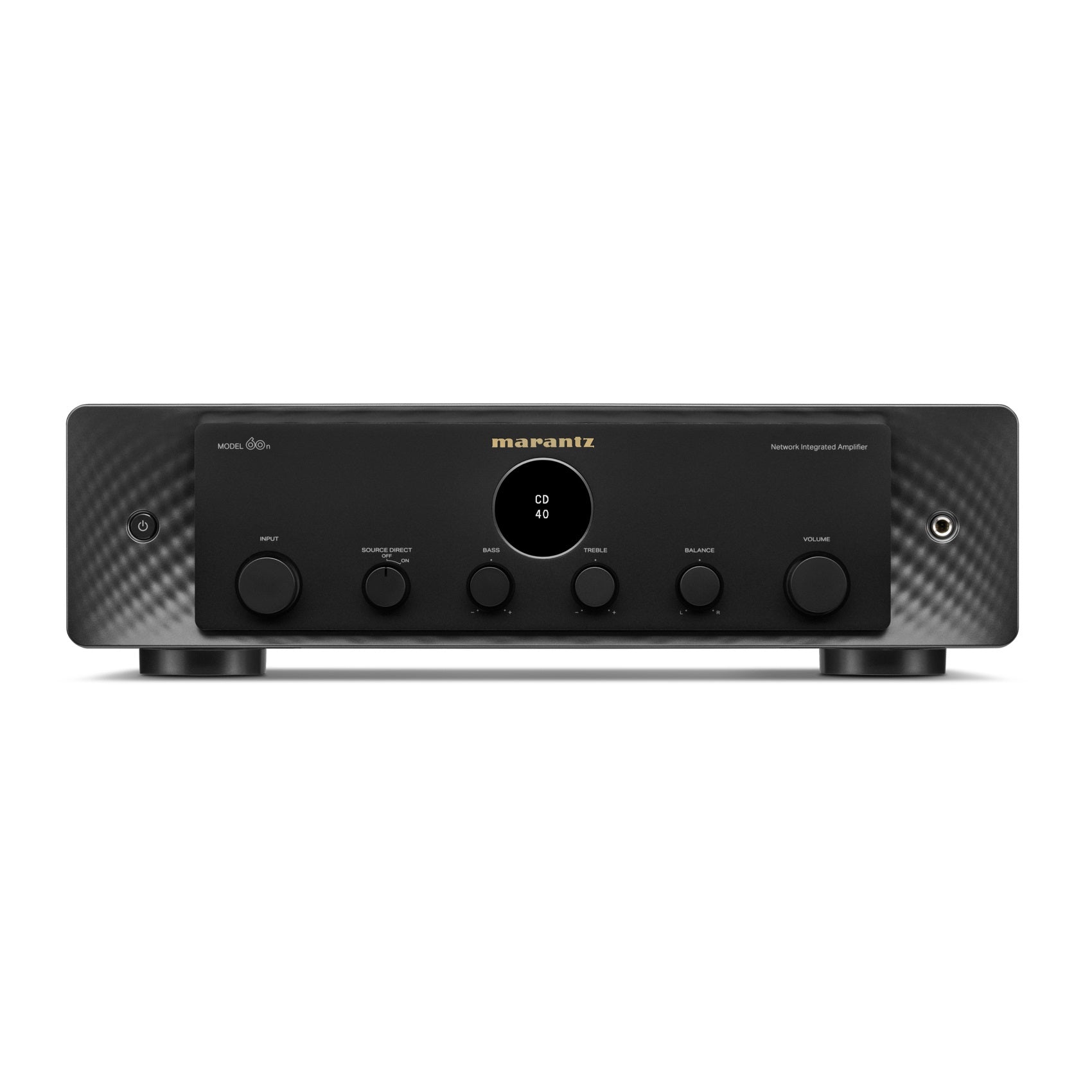 Marantz Model 60N Hi-Fi Integrated Stereo Amplifier with Built-in DAC & Streaming - Perfect for Home Audio Systems and Music Listening Rooms