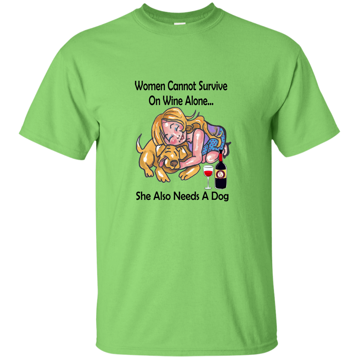 WineyBitches.co Women's Funny Wine Lover T-Shirt - Black Lettering Graphic Tee for Wine Enthusiasts, Girls Night Out & Casual Wear
