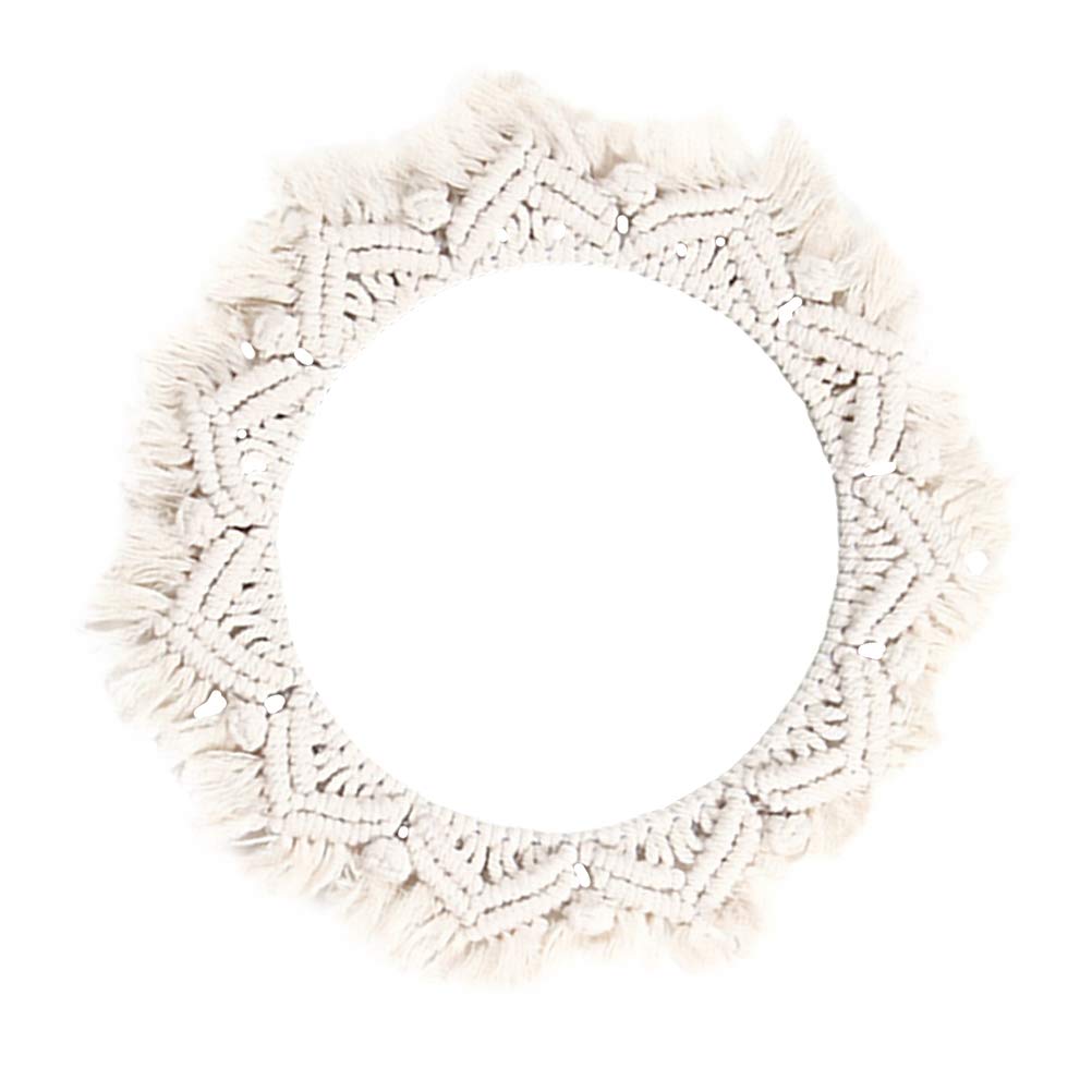 Decorative Wall Mirror Tapestry - Elegant Makeup Mirror for Vanity, Bedroom & Bathroom | Perfect for Home Decor, Dressing Room & Gift Ideas
